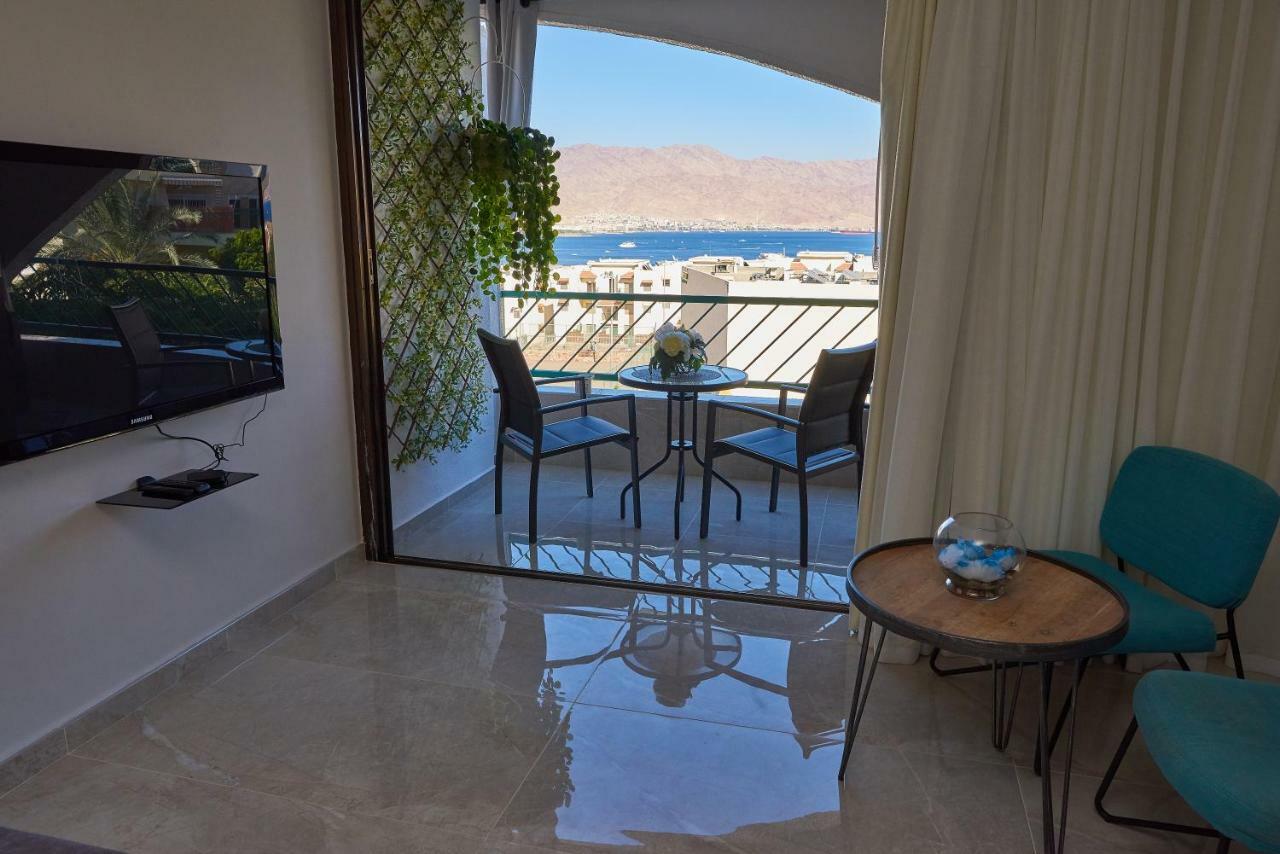 נוף לים האדום - Sea View Eilat Daire Dış mekan fotoğraf